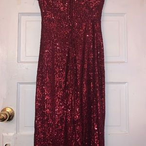 Red dress